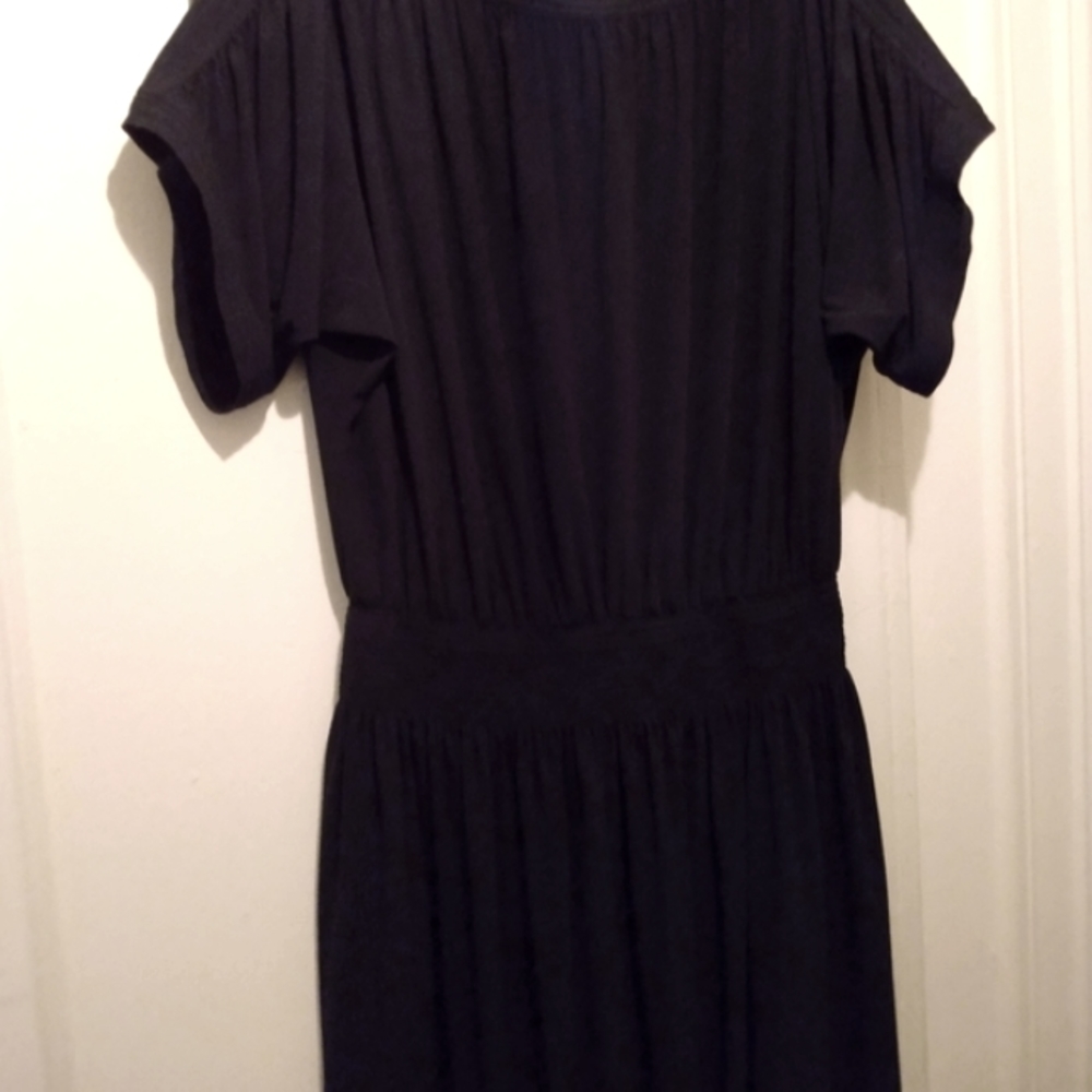 Maggie London Sheer Black Dress Long size 6 - Picture 6 of 10